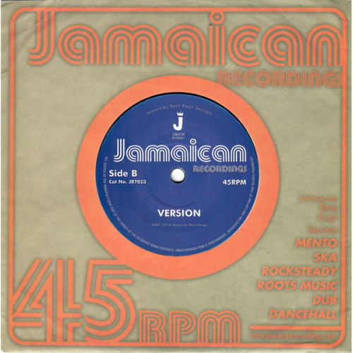 Johnny Clarke - I Don't Want To Be A Rude Boy (7